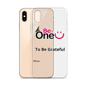 Be Grateful iPhone Case