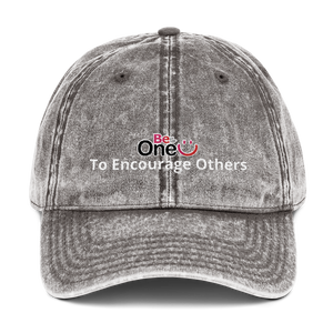 Encourage Others Vintage Cotton Twill Cap