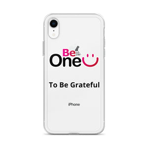 Be Grateful iPhone Case