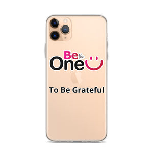 Be Grateful iPhone Case