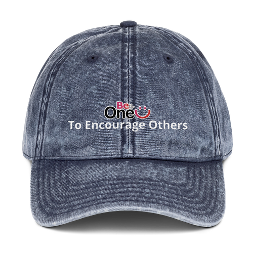 Encourage Others Vintage Cotton Twill Cap