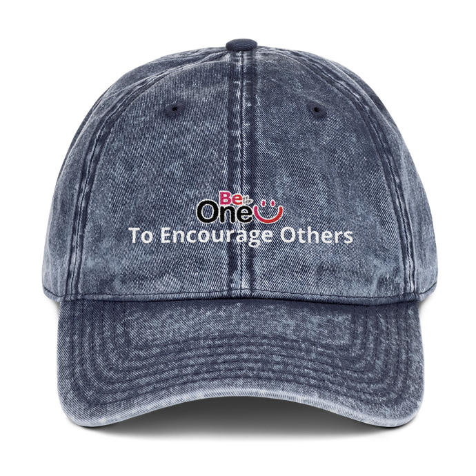 Encourage Others Vintage Cotton Twill Cap