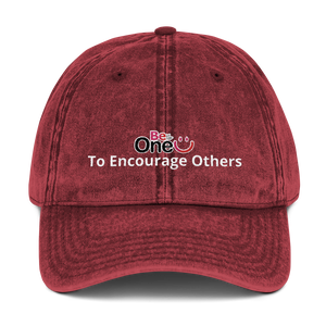 Encourage Others Vintage Cotton Twill Cap